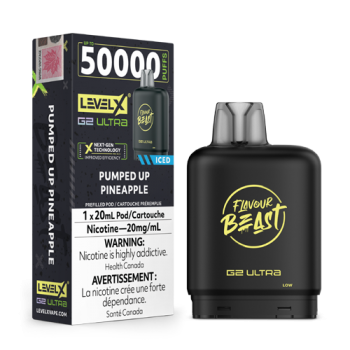 Level X Ultra Pumped Up Pineapple Iced 50k 20mg